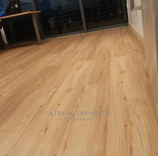 PVC Tiles, Light Beech - main view