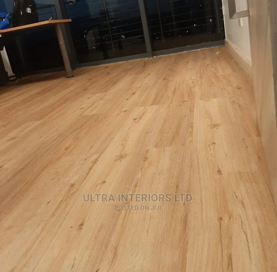 PVC Tiles, Light Beech