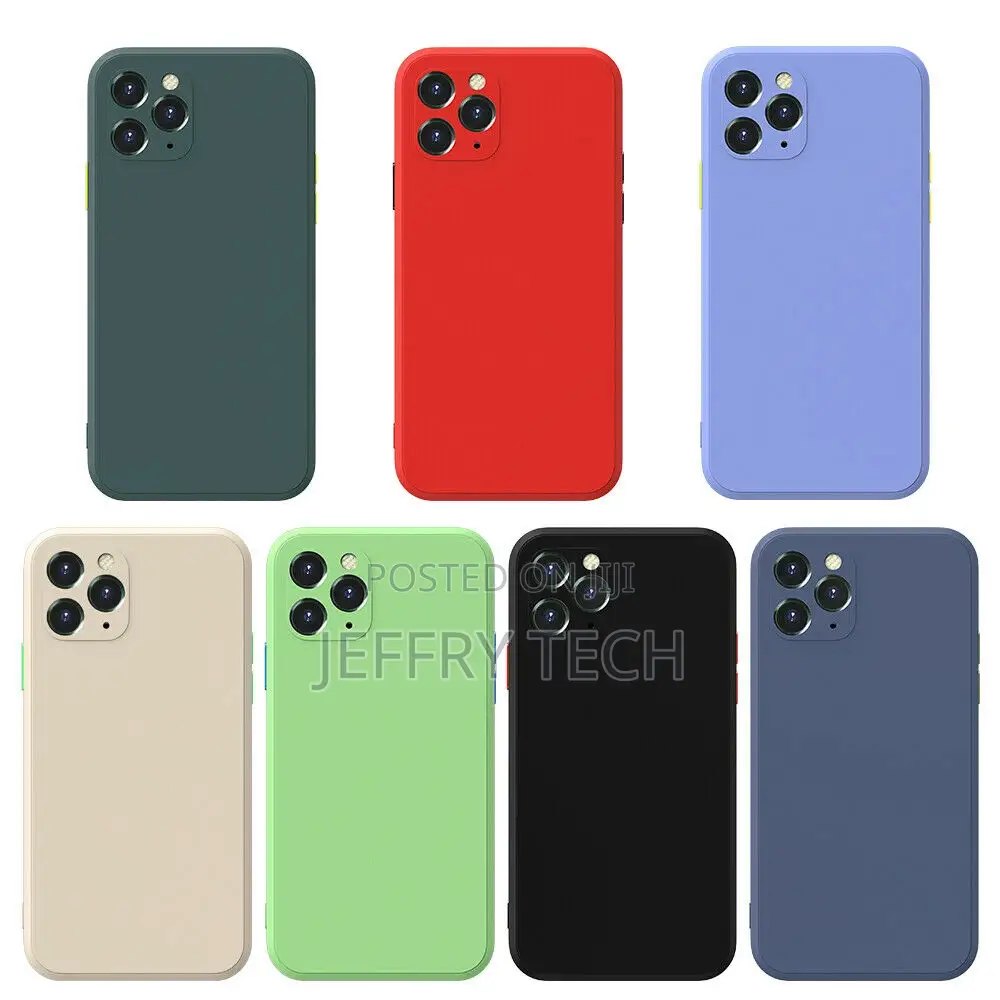 Silicone Case for iPhone 13 12 11pro Max XR XS 7 8 Plus Soft