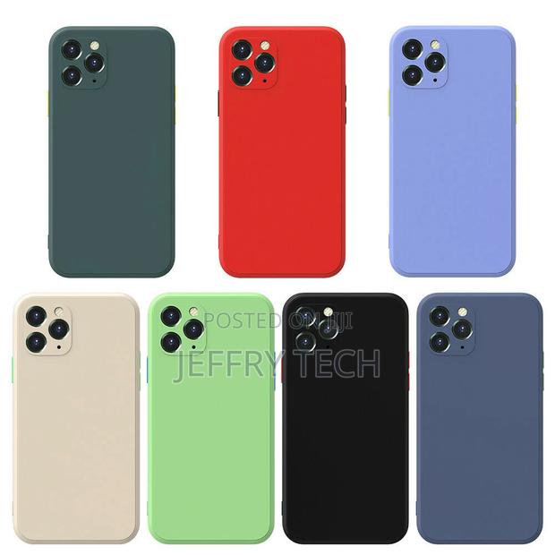Silicone Case for iPhone 13 12 11pro Max XR XS 7 8 Plus Soft