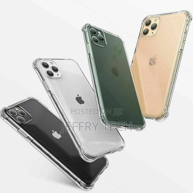 CLEAR Shockproof Silicone Case for iPhone 13pro 11 12 Pro Ma - main view