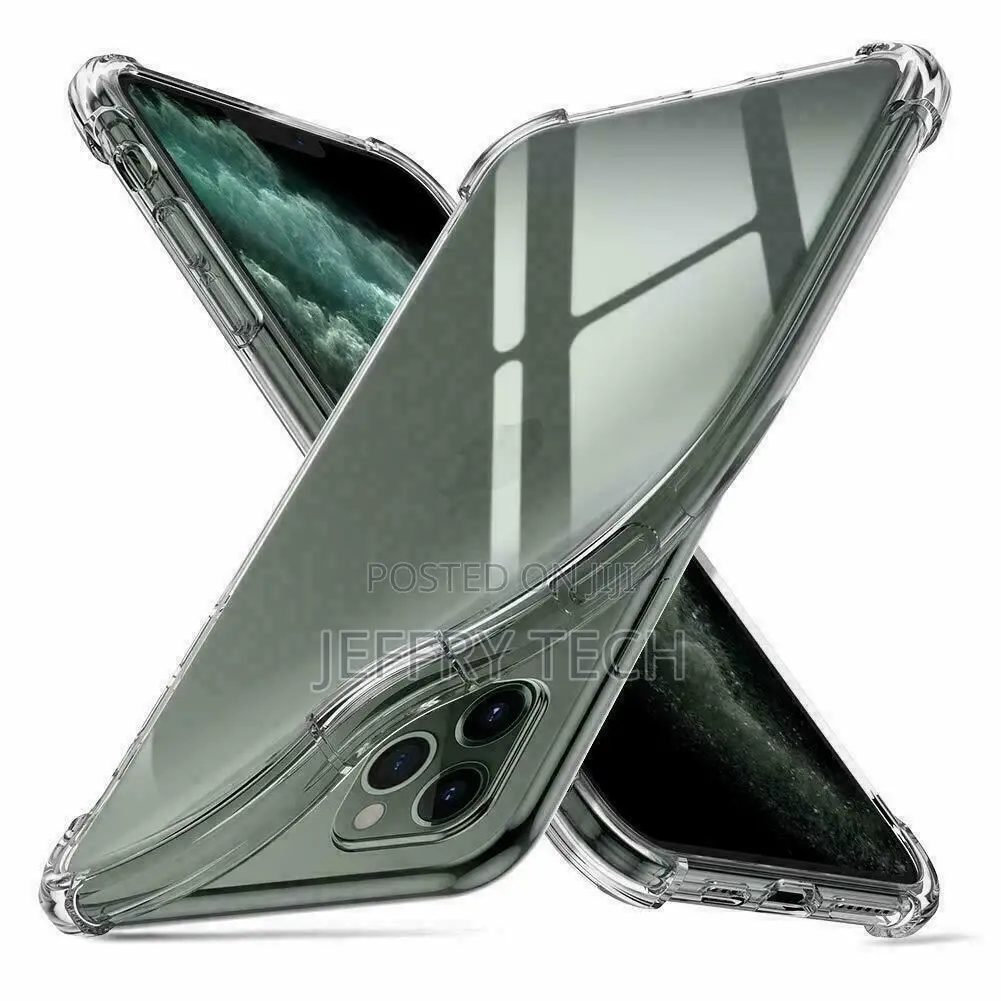 CLEAR Shockproof Silicone Case for iPhone 13pro 11 12 Pro Ma