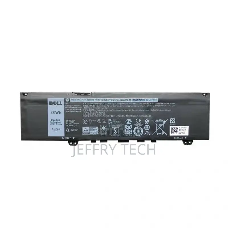 F62G0 RPJC3 Battery for Dell Inspiron 13 7000 7370 7380 7386