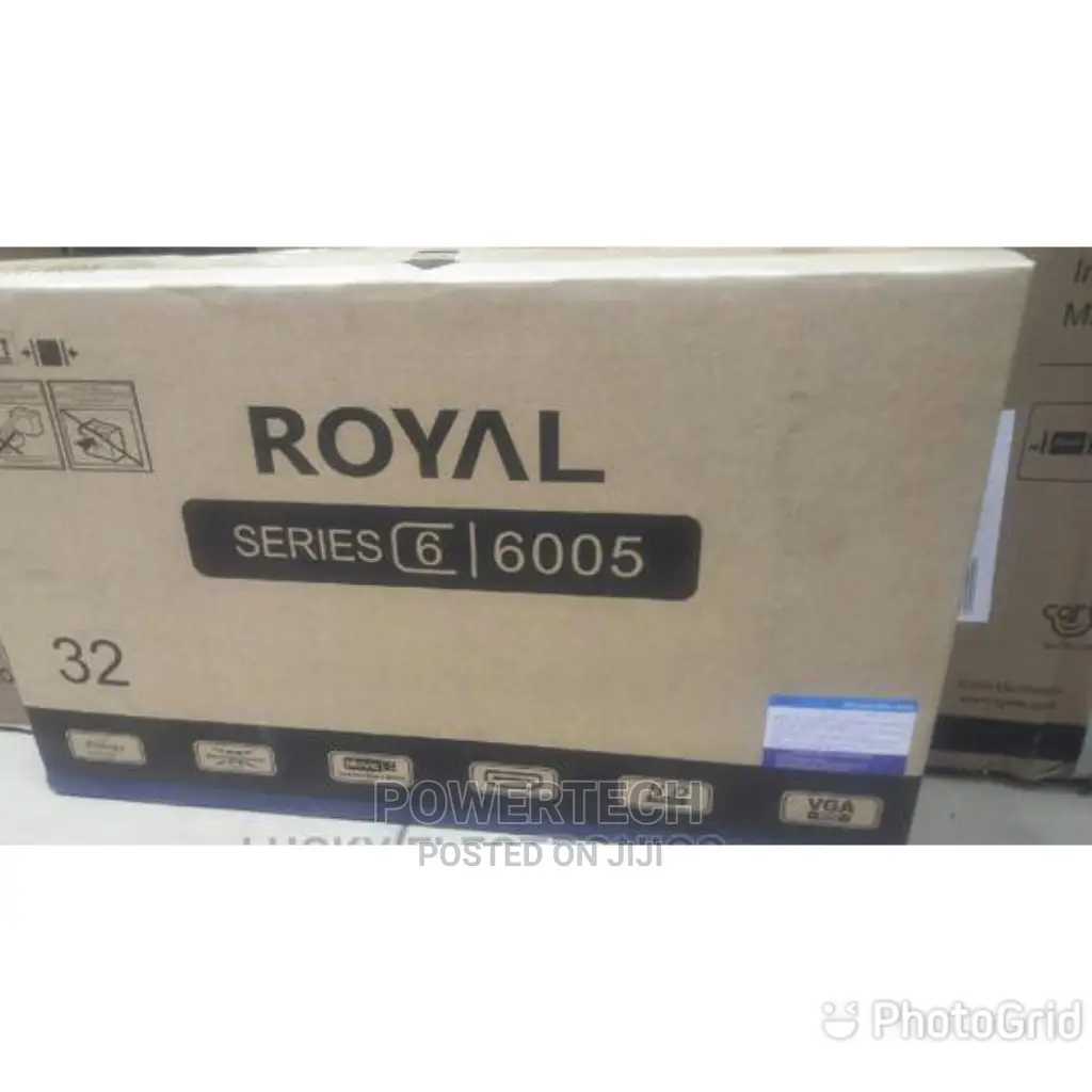 Royal Tv 32 Inch Digital With HD , VGA