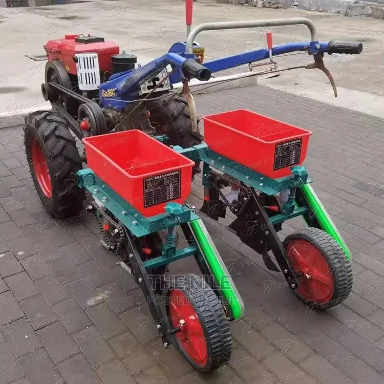 Walking Tractor With Corn Soybean Planter