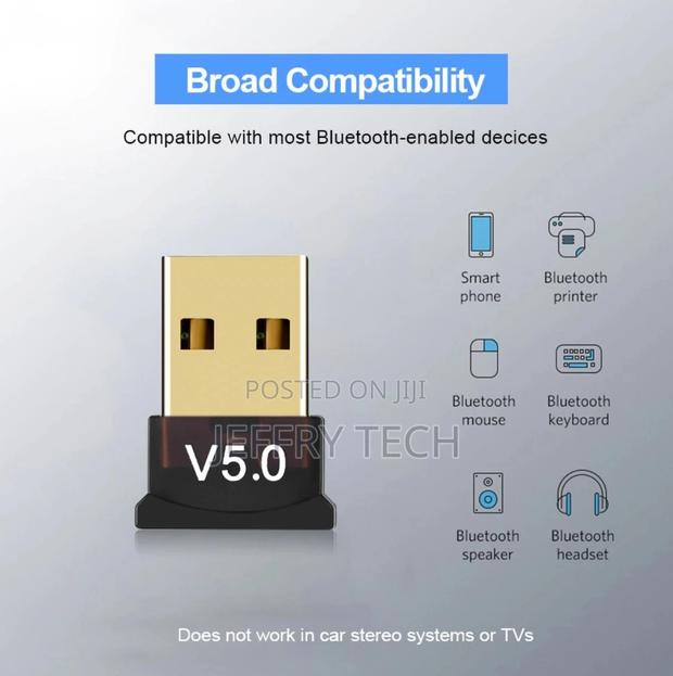 Bluetooth Stereo Wireless Audio Transmitter Receiver USB PC