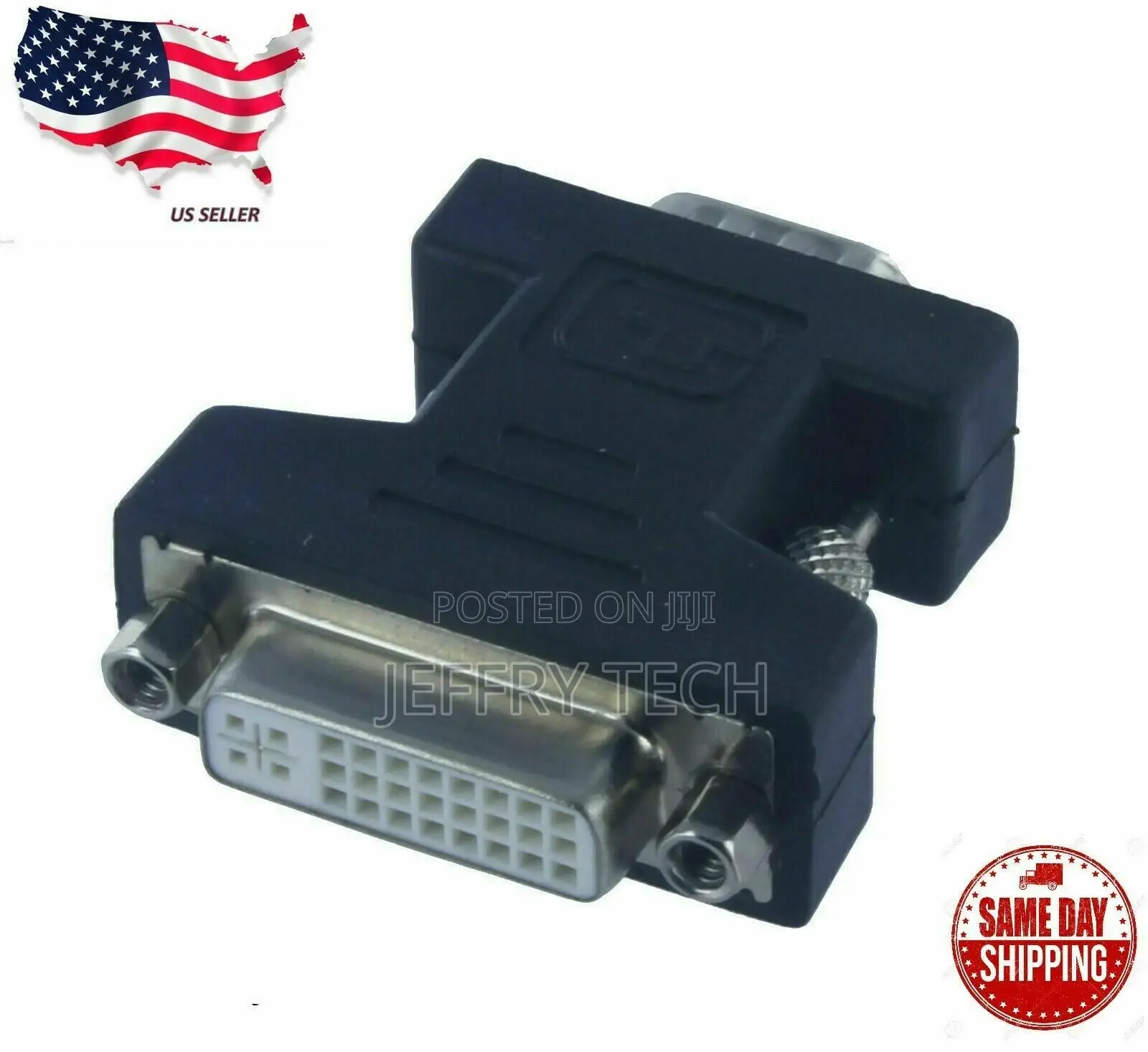 DVI-I Female Analog(24+5) to VGA Male(15-Pin) Connector Adap