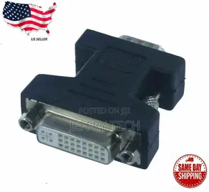DVI-I Female Analog(24+5) to VGA Male(15-Pin) Connector Adap