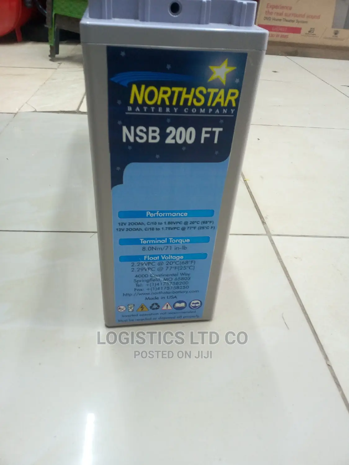 Northstar Slim Battery 12v - 200ah
