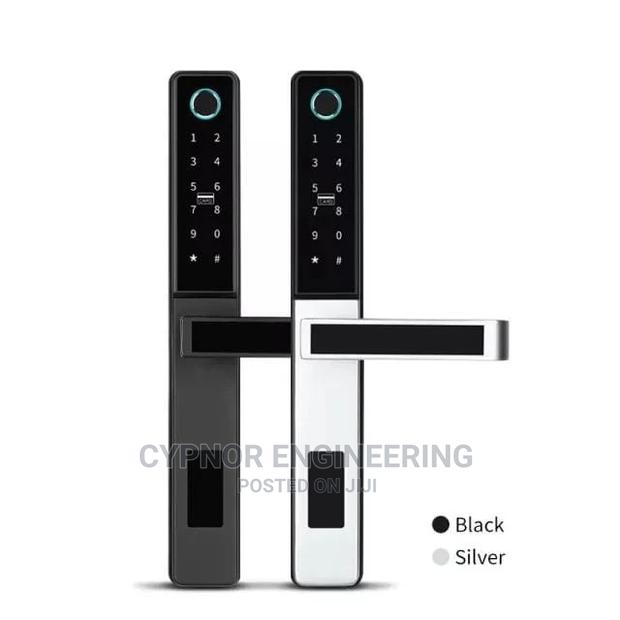Door Lock With Fingerprint and App Unlock Features