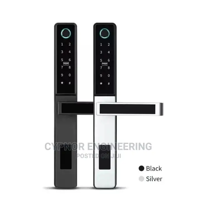 Door Lock With Fingerprint and App Unlock Features