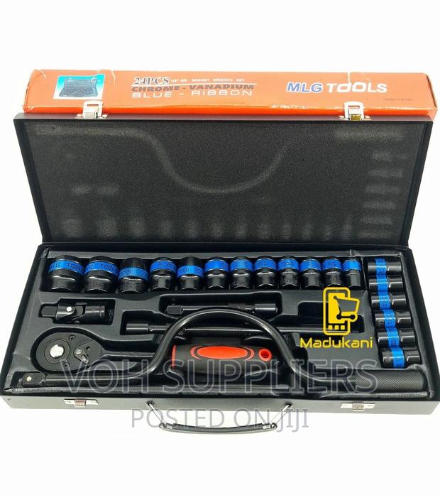 Strong 24PCS Half-Inch Drive Socket Wrench Set - main view