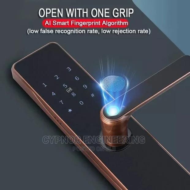 Airbnb Best Quality Smart Door Lock With App Unlock - main view