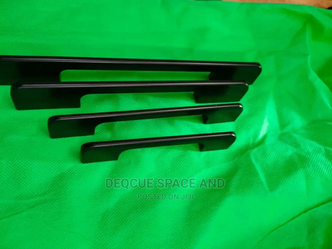 Black Anodised Aluminium Handles in Nairobi Central Doors