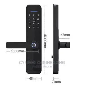 IC Card ,App and Fingerprint Unlock Door Lock