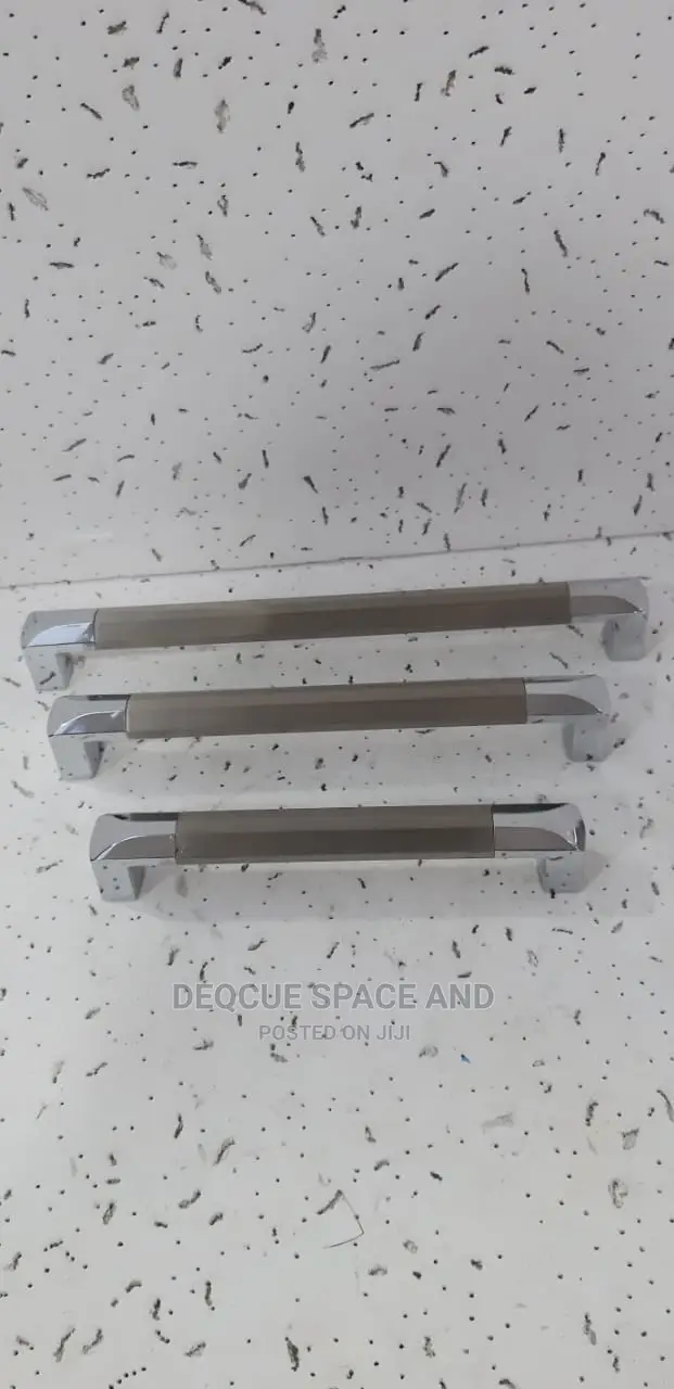 Two Tone Silver and Grey Handles in Nairobi Central Doors