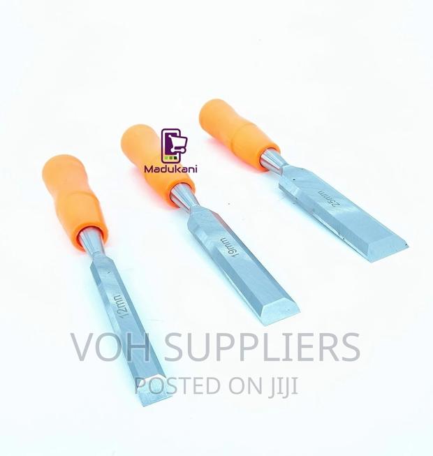 Strong 3PCS Wood Chisel Set 12mm 19mm 25mm - main view