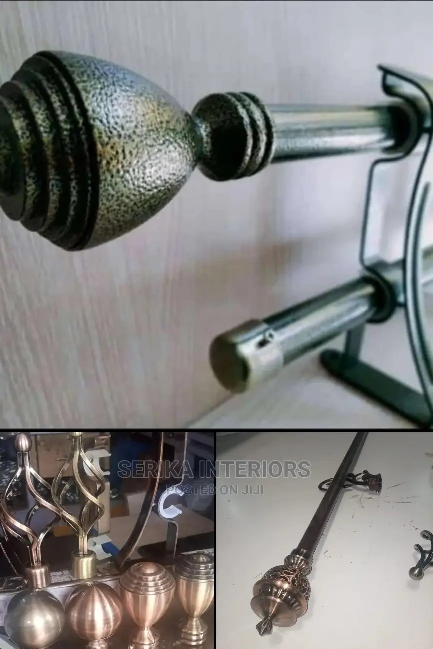 Jua Kali Curtain Rods