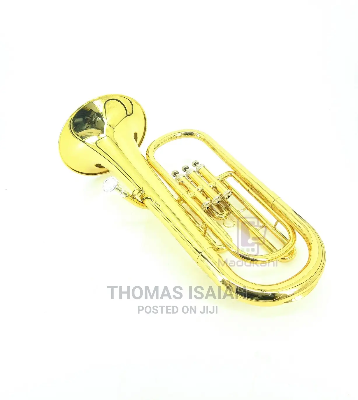 Suzuki B♭ B-Flat Baritone Horn Gold Lacquer in Hard Case