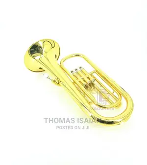 Suzuki B♭ B-Flat Baritone Horn Gold Lacquer in Hard Case