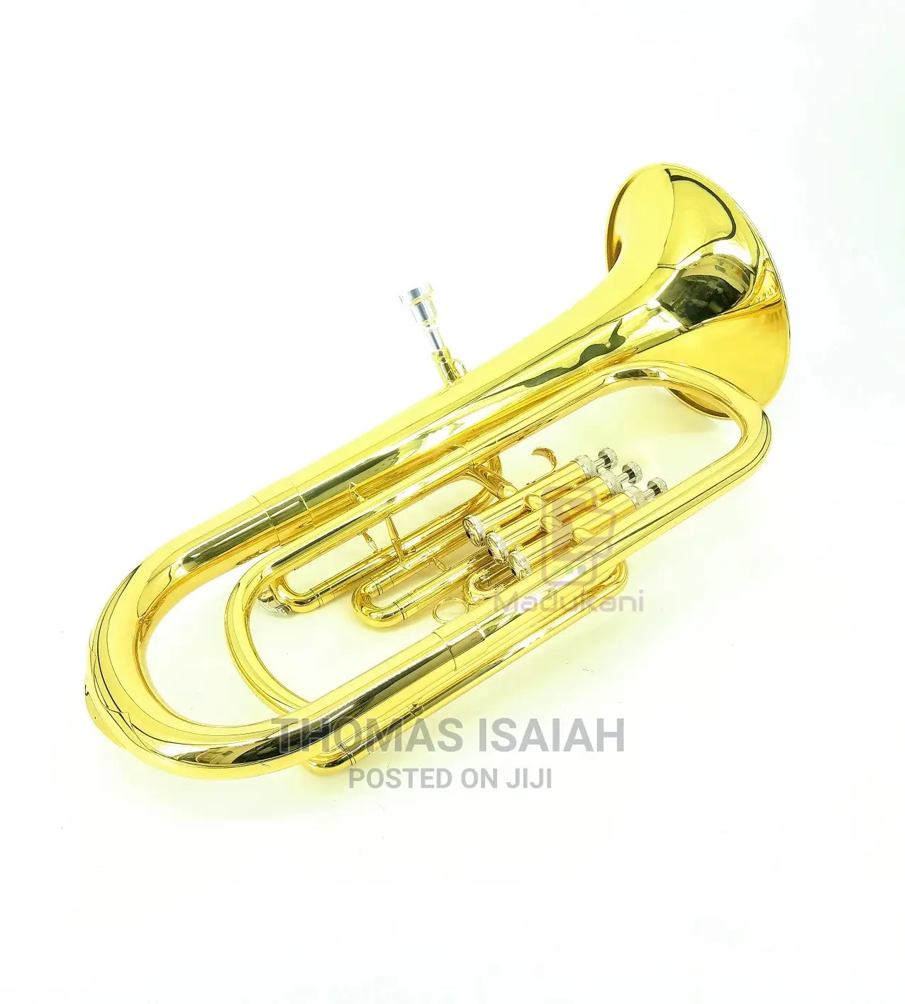 Suzuki B♭ B-Flat Baritone Horn Gold Lacquer in Hard Case