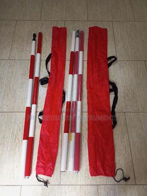 2m ,3m Ranging Rod /Range Pole(Marked With Red and White) - thumbnail 2