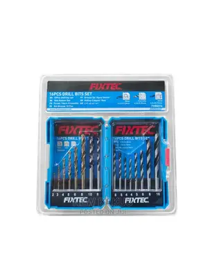 Fixtec Power Tools Accessories Drill Bit 16PCS Drill Bit Set