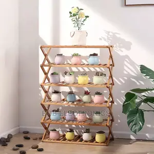 6 Tier Big Size Foldable and Portable Shoe Rack