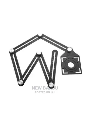 Tolsen Aluminum Alloy Multi Angle Measuring Six-Fold Ruler