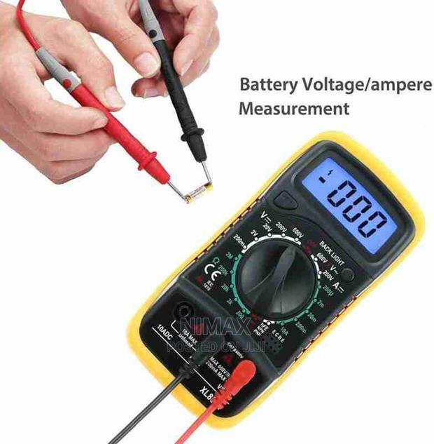 Digital Multimeter Multi-Test DC Current, Resistance, - thumbnail 4