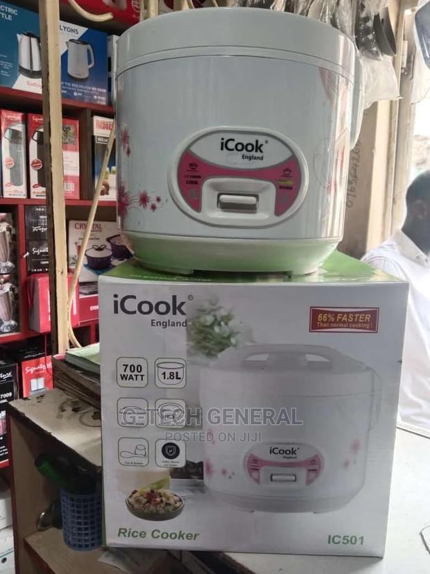 Icook 1.8ltrs Rice Cooker - main view