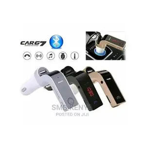 Carg7 Bluetooth FM Transmitter USB Charger