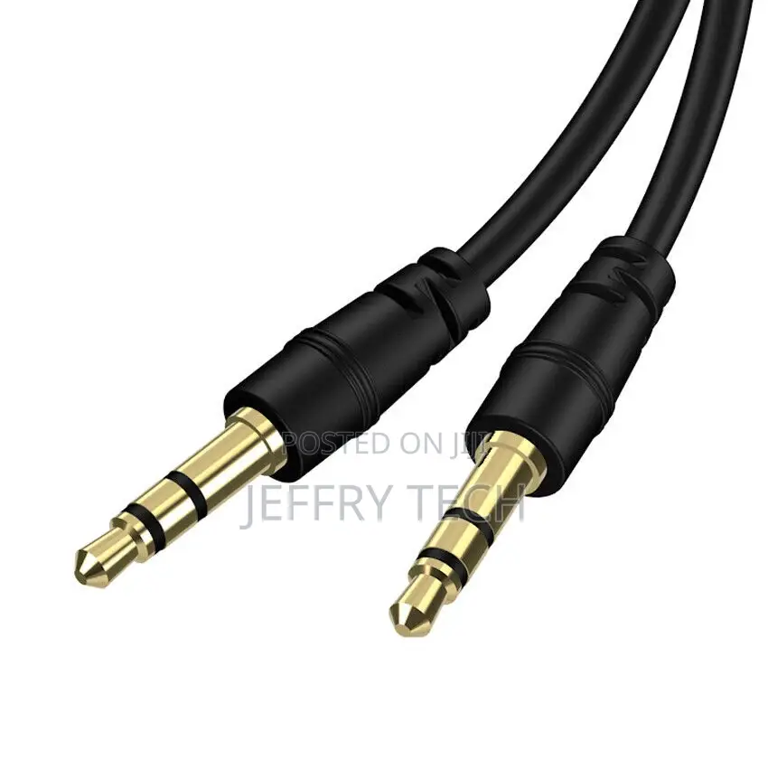 Audio Jack Cable 3.5mm Universal Auxiliary Stereo 1m Male/Ma