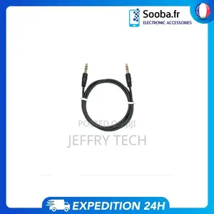 Audio Jack Cable 3.5mm Universal Auxiliary Stereo 1m Male/Ma