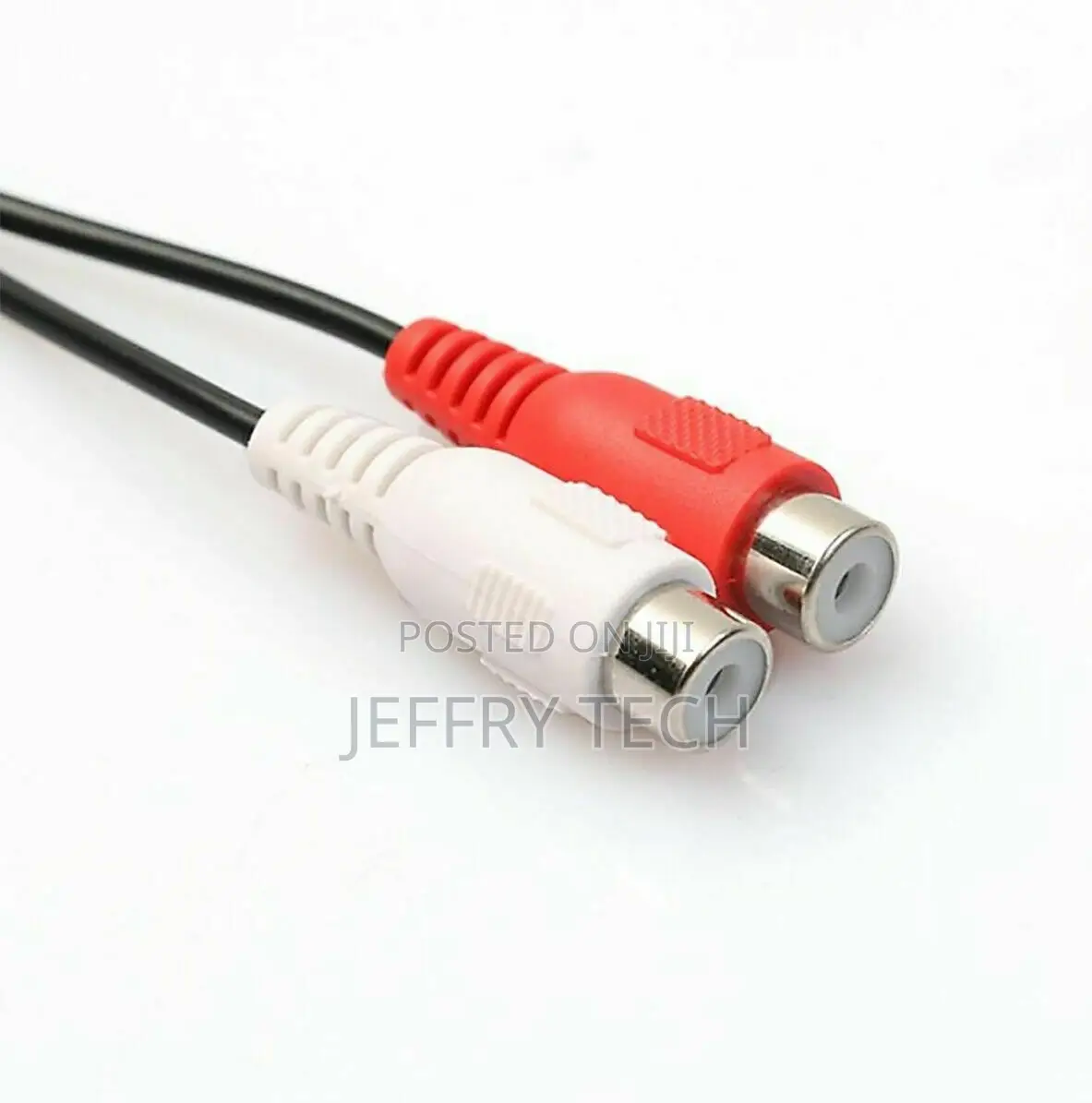 Audio Adapter Cable 3,5 Mm Jack Stereo Male to 2x Rca Female
