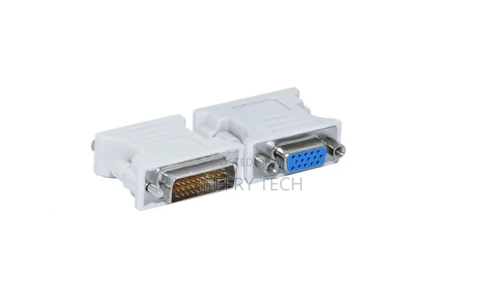 Dvi to Vga Adapter Dvi-I Dual Link 24+5 Pin Vga Svga Hd15 Fe