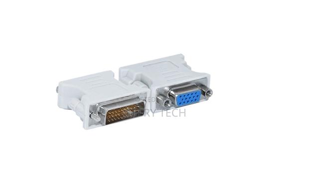 Dvi to Vga Adapter Dvi-I Dual Link 24+5 Pin Vga Svga Hd15 Fe