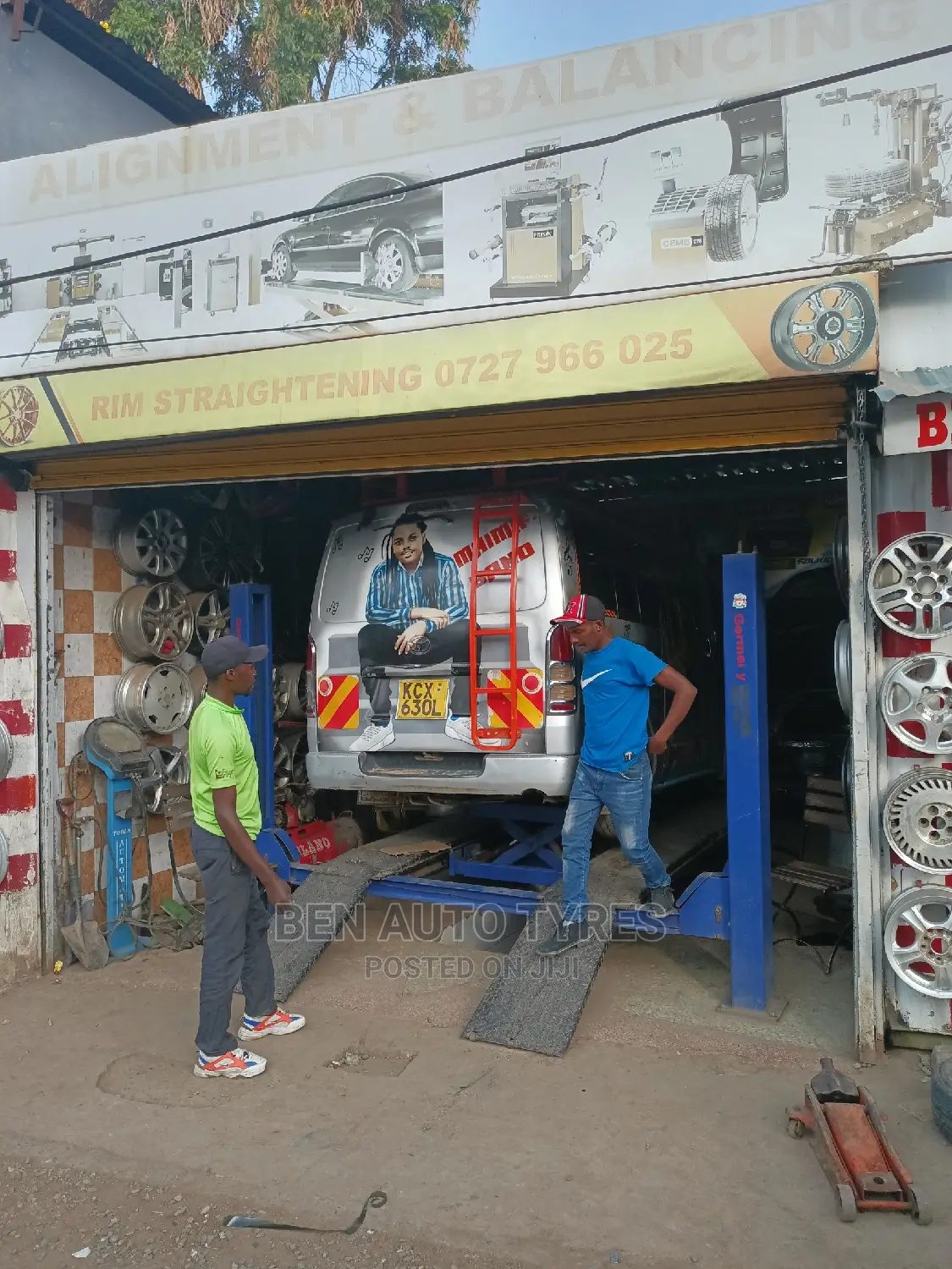 Car Wheel Alignment in Nairobi West Automotive Services, Ben Auto