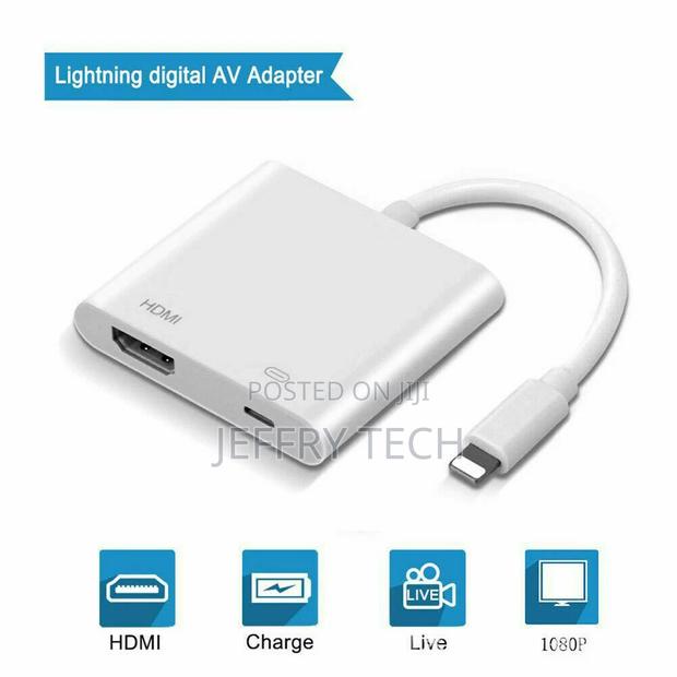 Lot 8 Pin to HDMI Cable Digital AV TV Adapter for iPhone 6 7