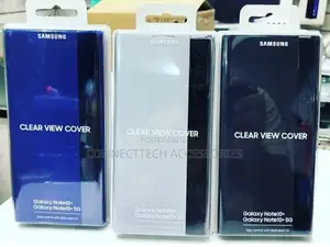 Samsung Note 10/Note 10 + Clear View Flip Cover