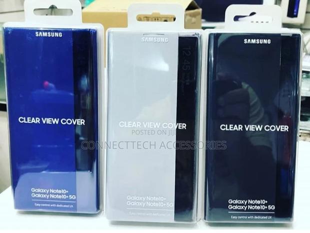 Samsung Note 10/Note 10 + Clear View Flip Cover
