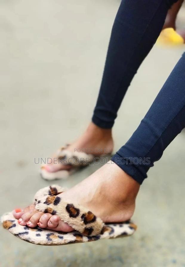 Executive Comfy Fleece Sandals - main view