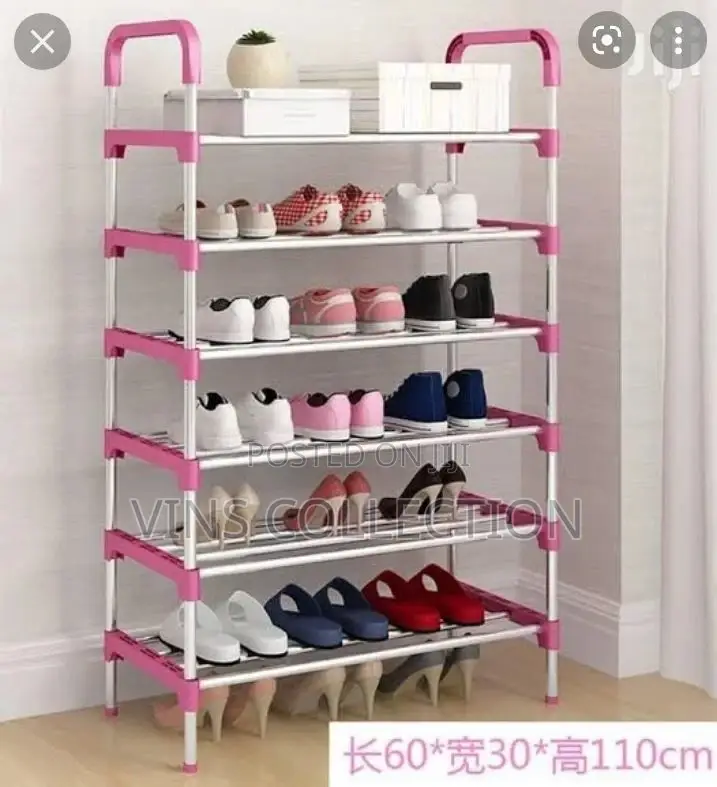 Metallic Shoe Racks