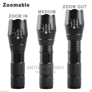 XML T6powerful LED Flashlight Torch Zoomable.