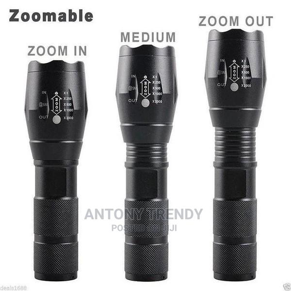 XML T6powerful LED Flashlight Torch Zoomable. - main view