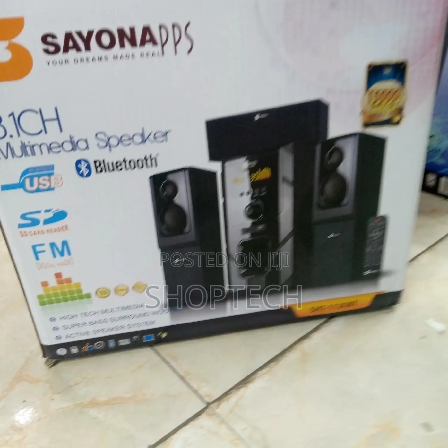 Sayona Sht-1130bt Multimedia Speakers