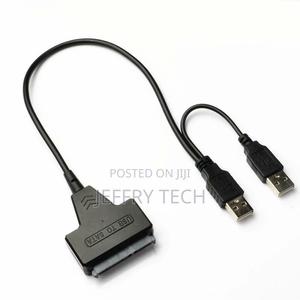 2.5" USB to SATA External HDD SSD Hard Disk Dirive Adapter C - thumbnail 2