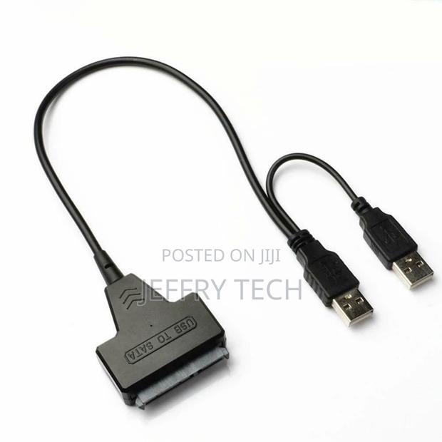 2.5" USB to SATA External HDD SSD Hard Disk Dirive Adapter C - main view