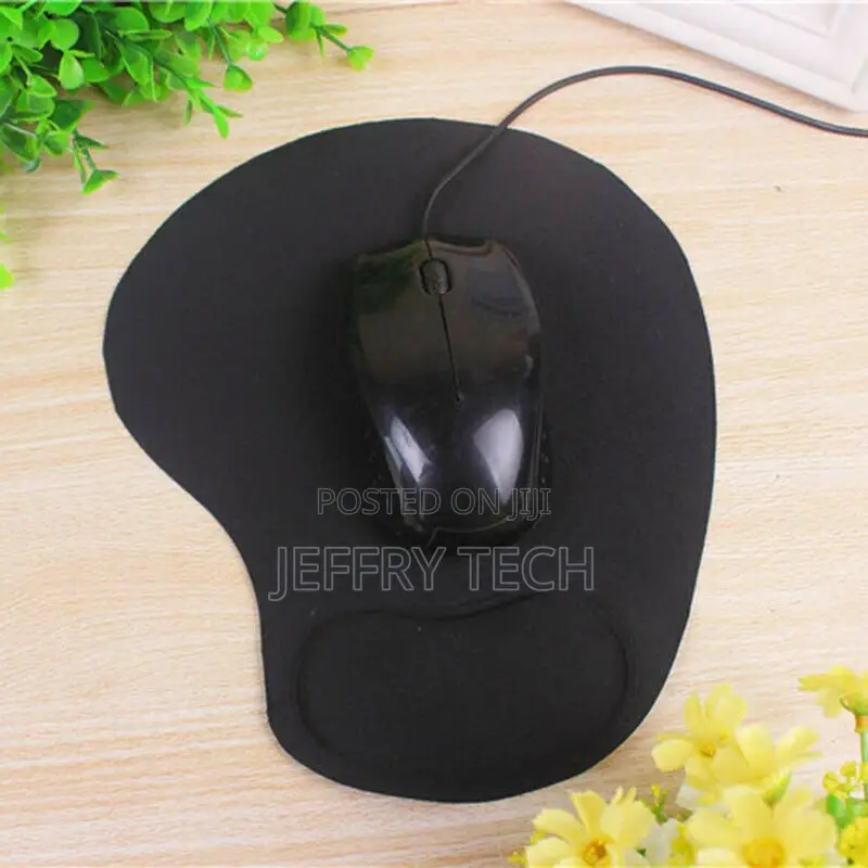 Mouse Pad With Silicone Gel Palmrest Pad Ergonomic I0L8