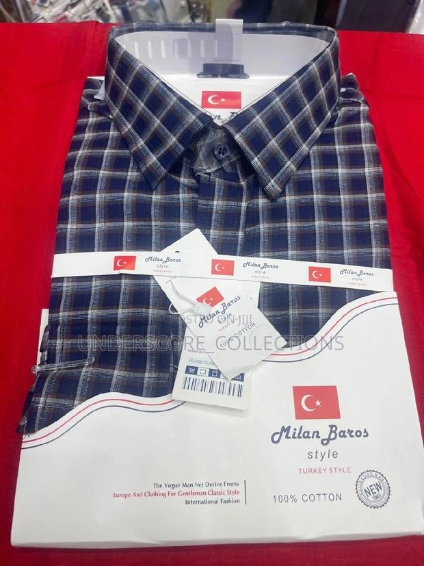 Quality Men Official Checked Shirts - thumbnail 6